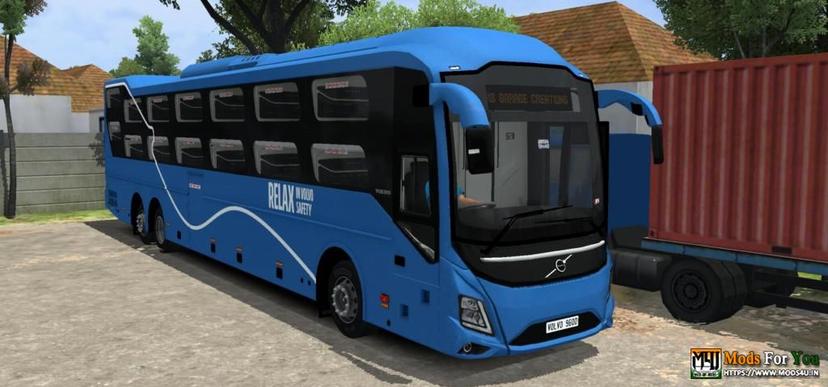 Volvo 9600 Facelift Sleeper with updated interior (with curtain) by CRS Garage addon