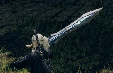 Song of the Broken Pine from Genshin Impact (Exiled Knight Great Sword Model). addon