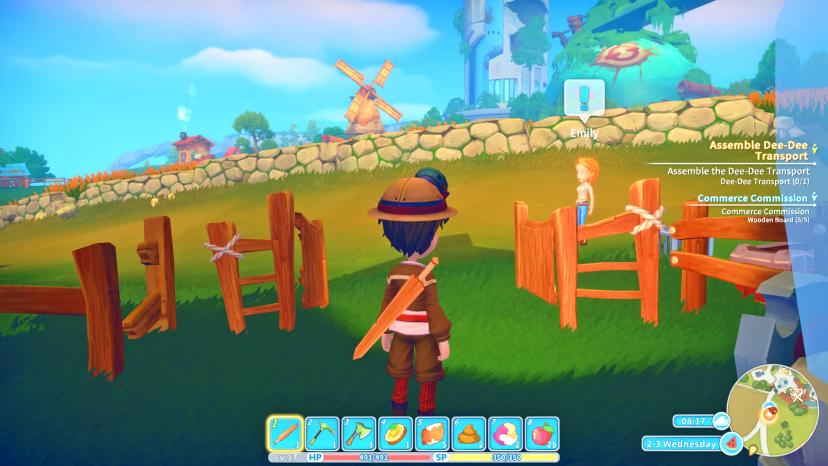 Changing the shade of My Time at Portia addon