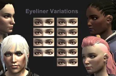 Types of eyeliner addon