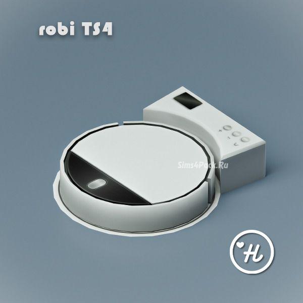 ROBI robot vacuum cleaner for Sims 4. addon