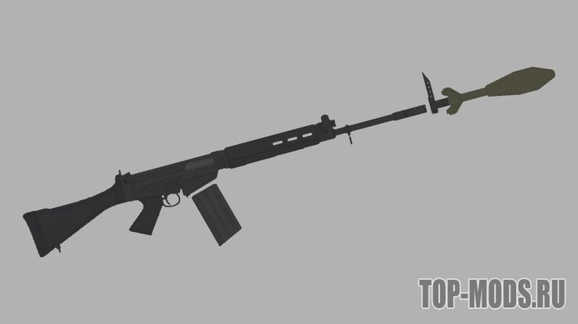 "[G&R] Firearms & Melee" mod addon