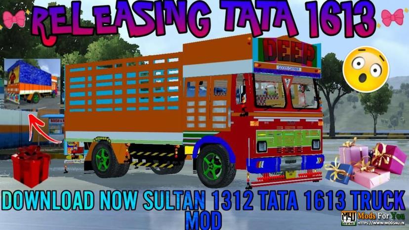 TATA 1613 DEFAULT LIVERY ISSUED BY SULTAN 1312 addon