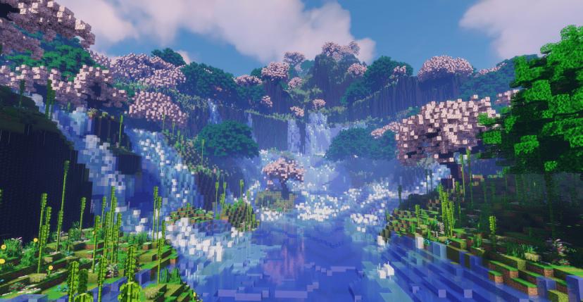 Waterfall | Map for Minecraft addon