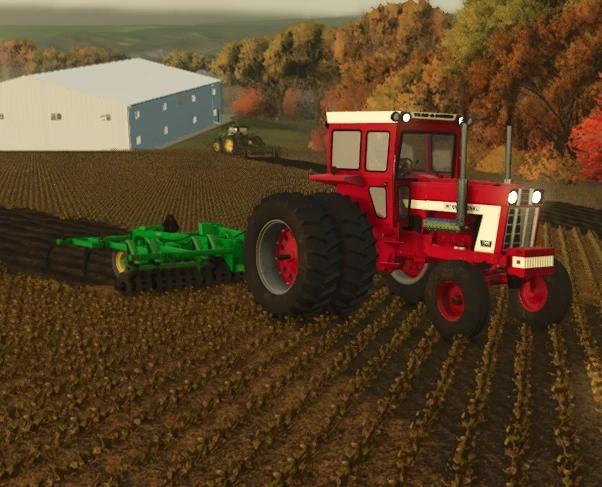 Мульчерный плуг John Deere 712 addon