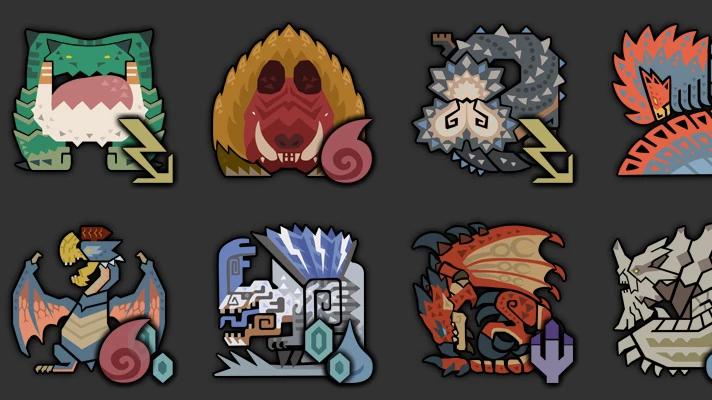 Monster Weakness Icon Indicator for WILDS (High Resolution) addon