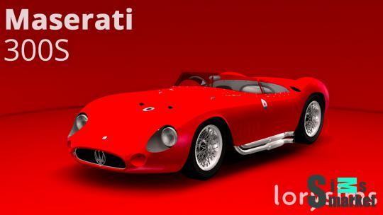 Car "1957 Maserati Sims4" addon