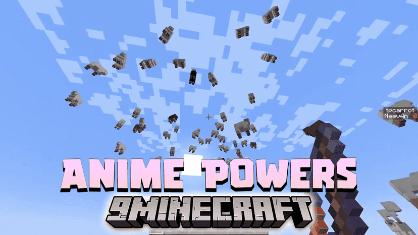 Datapack Anime Force (1.19.4, 1.19.2) - intense PvP! addon