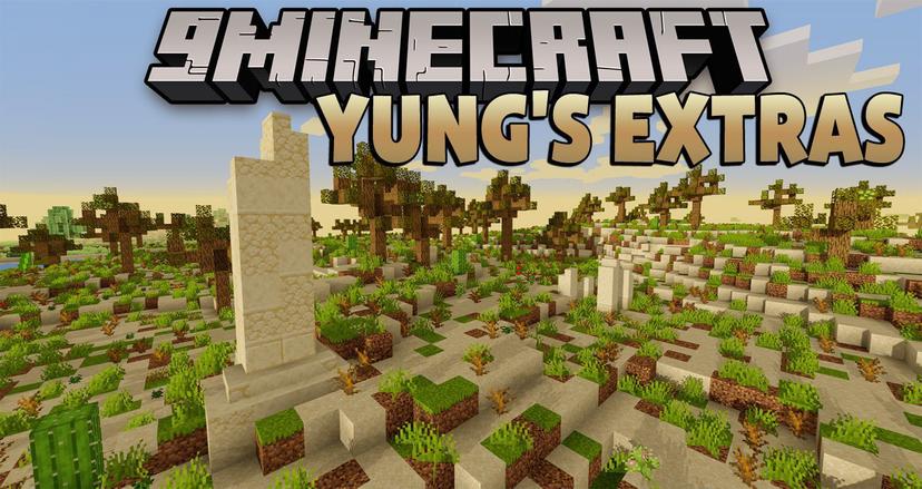 YUNG Extras Mod - additional structures and vanilla addon