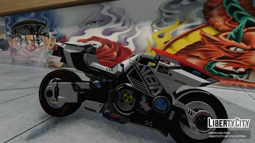 Yaiba CT 3X Cyberpunk Bike мод addon