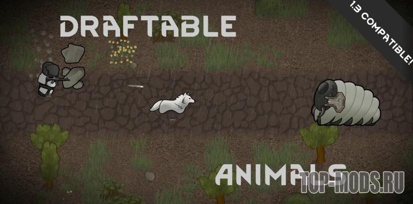 Draftable Animals modification addon