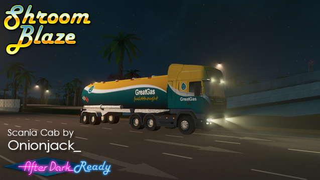 Mod: Scania - oil transportation addon