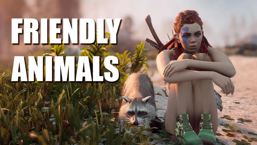 Дружелюбные животные addon