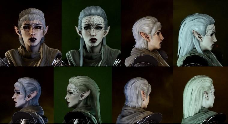 "Long hair slicked back for fairies." addon