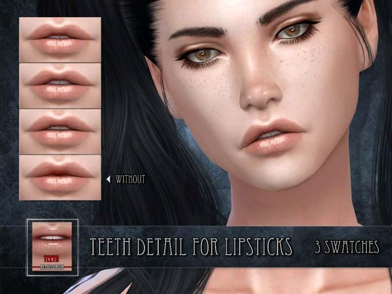 Teeth for Lipsticks addon