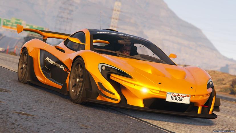 McLaren P1 GTR Road Legal 1.0 car addon