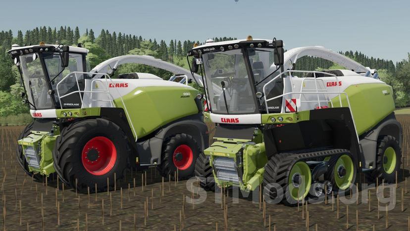 Mod Claas Jaguar Type 502 Pack addon