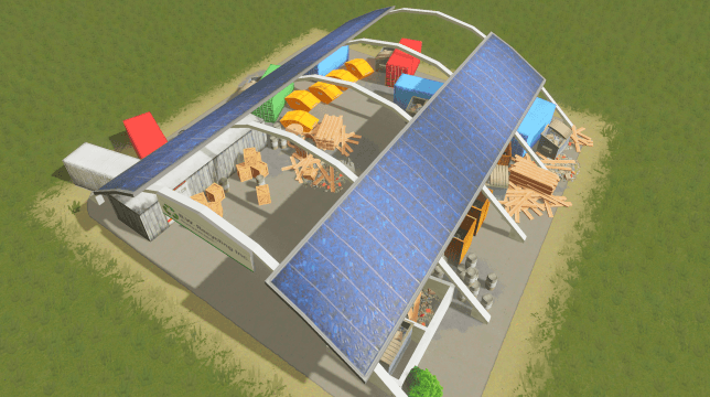 Waste Recycling - Solar Energy Center addon