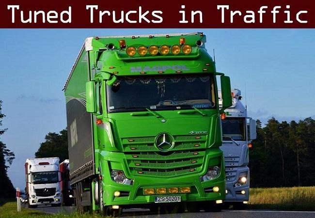 Tuned Truck Traffic Пак от Trafficmaniac addon