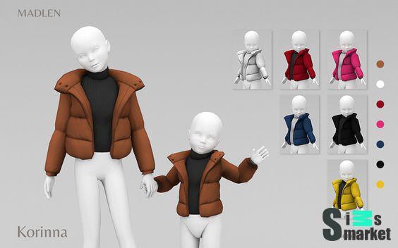 Jacket (Baby, Child) Sims4 addon