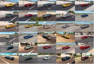 Пакет Classic Cars AI Traffic Pack от Ja/Мод addon