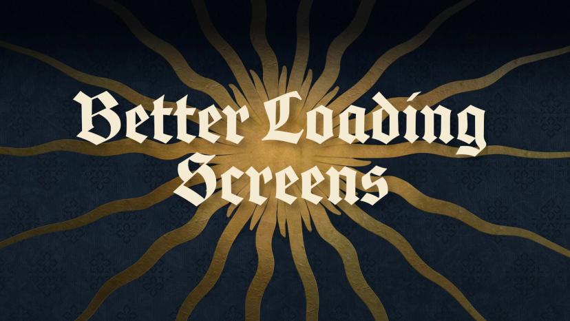 Improved loading screens addon