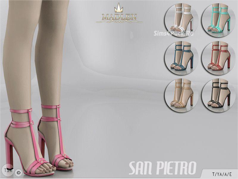 Sampietro Sandals for Sims 4 addon