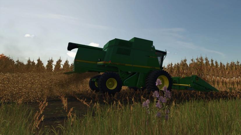 FS25 John Deere 9400-9500 Комбайны addon