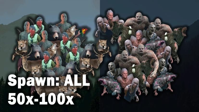 ВСЕ враги (возникают 50x-100x) - НЕ ЛОМАЮТ ИГРУ addon