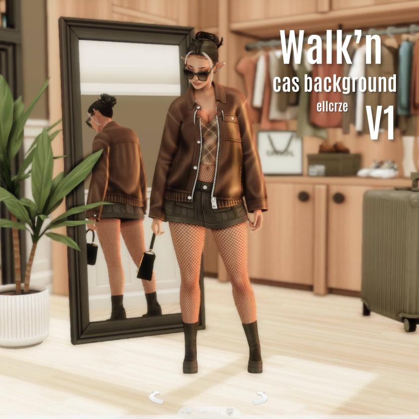 Set of backgrounds for CAS "Walk" addon