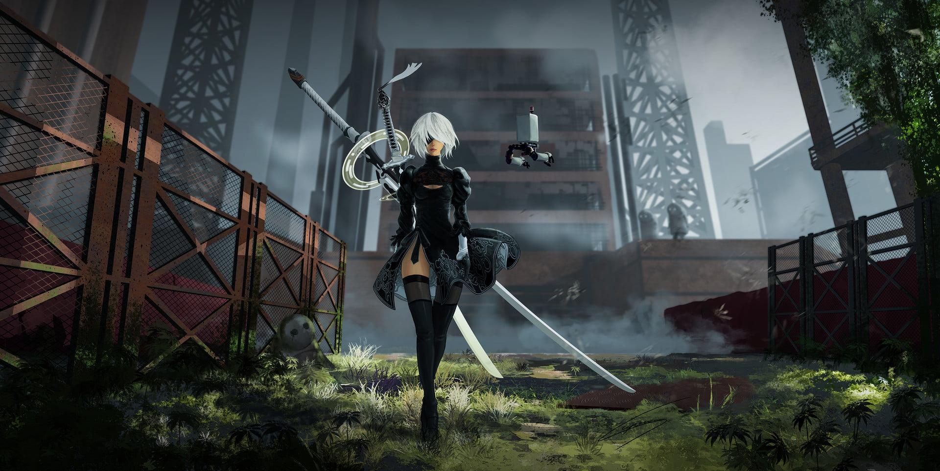 Скачать мод NieR Automata AI Upscaled 4K и 1440p Cutscenes для Nier:  Automata бесплатно с сайта DLCfun