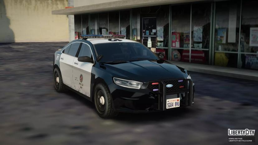 Modificação do Ford Taurus LAPD addon