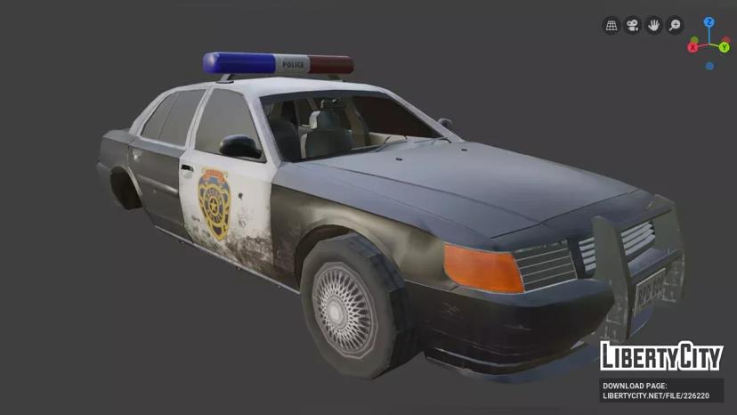 A police car from Resident Evil: Operation Raccoon City addon