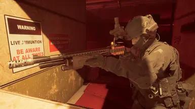 W870 CQB Custom Tactical addon