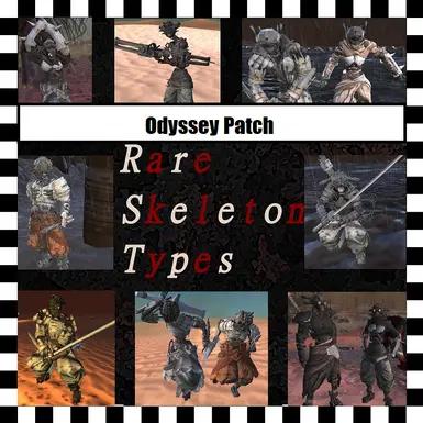 Esqueleto Raro - Patch Odisseia addon