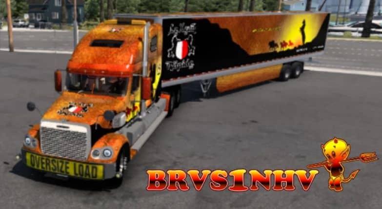 Una versión rediseñada del Freightliner Coronado addon
