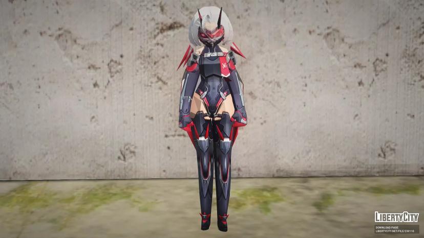 Дрейк из Goddess of Victory: Nikke addon