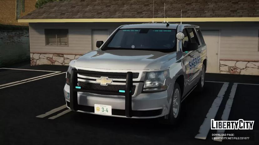 Chevrolet Tahoe 2015, Departamento do Xerife do Condado de Bone addon