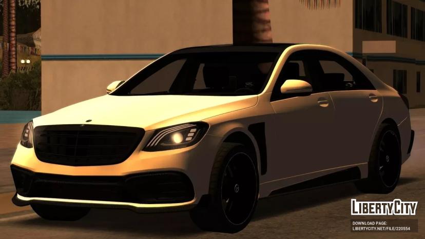 Mercedes-Benz S63 W222 mod addon