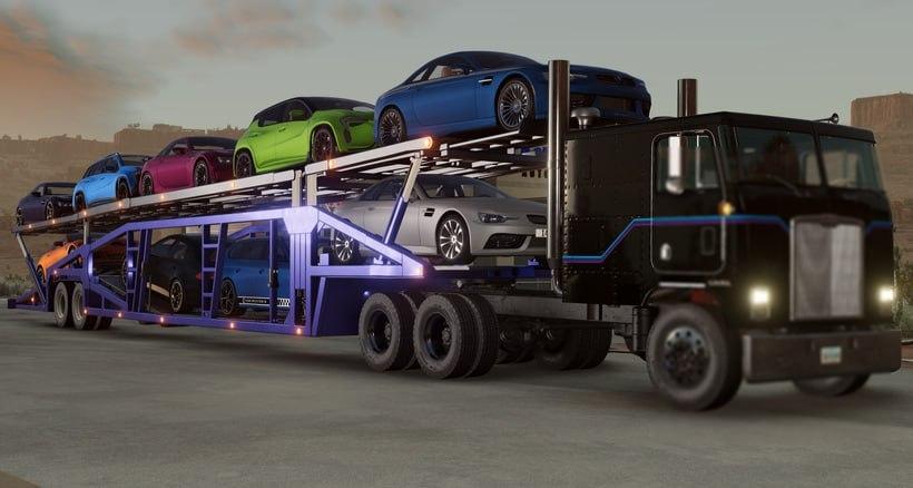 Car Hauler Transport Trailer addon