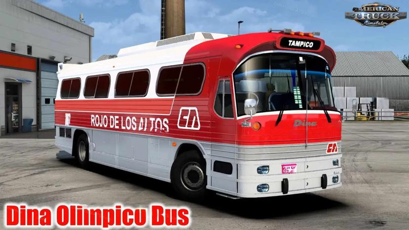 Dina Olimpico Bus + Interior addon