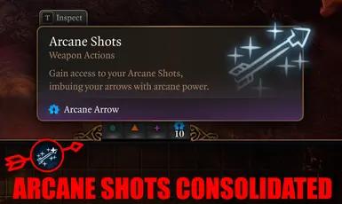 Arcane Shots Consolidated Mod addon