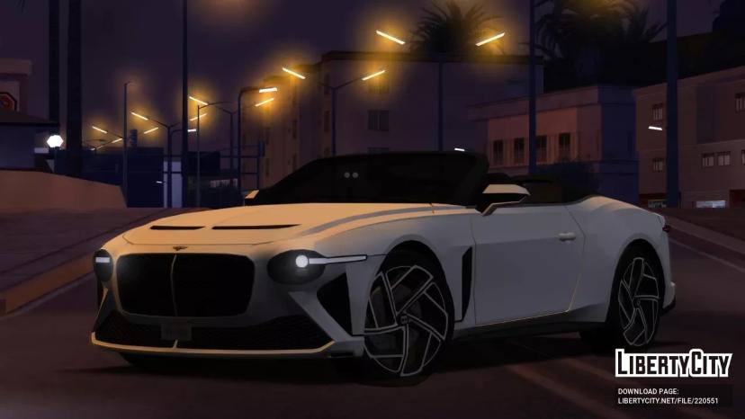 Bentley Mulliner Bacalar mod addon