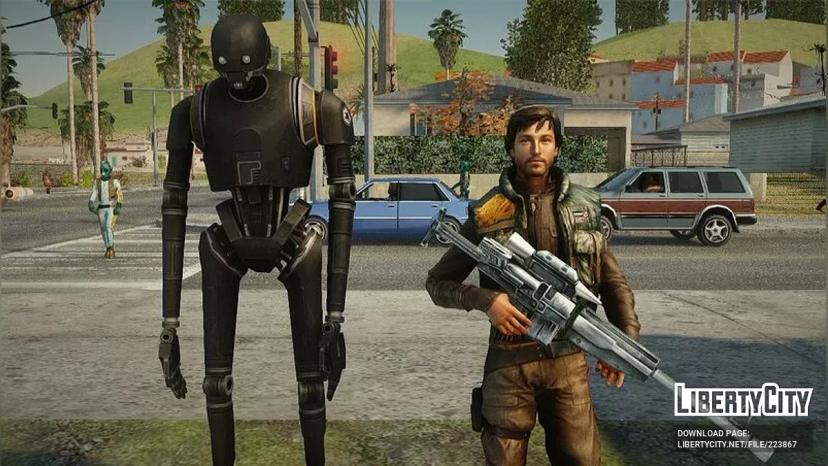 Кассиан Андор и K2SO addon