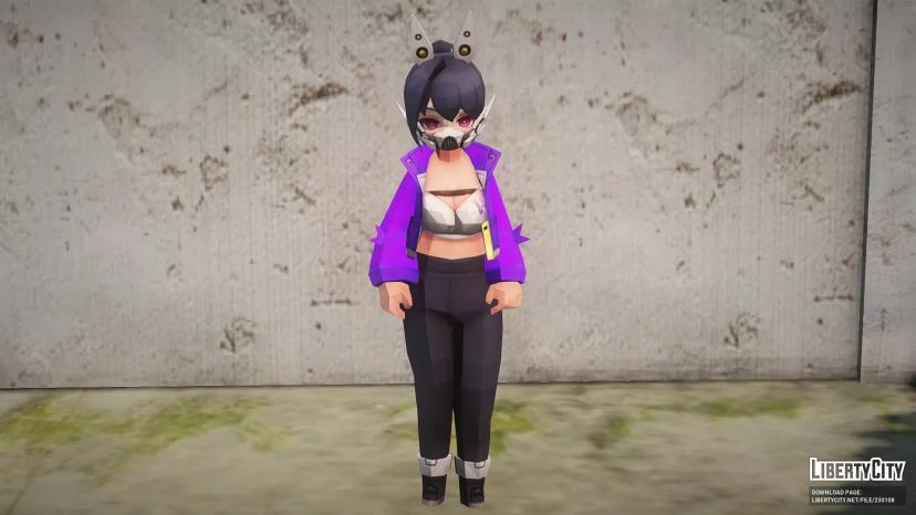 Син из Goddess of Victory: Nikke addon