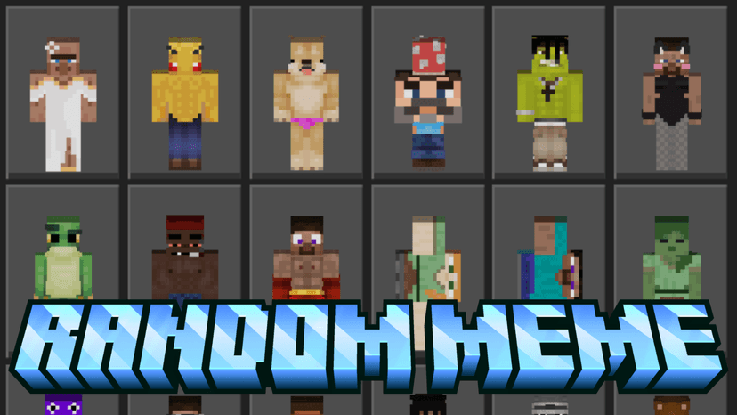 A random set of meme skins addon