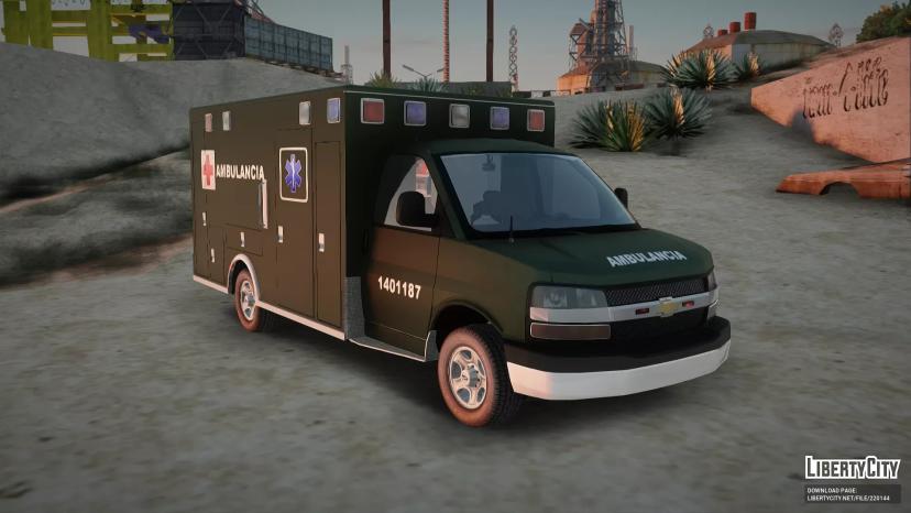 Chevrolet Ambulance Military Healthcare addon