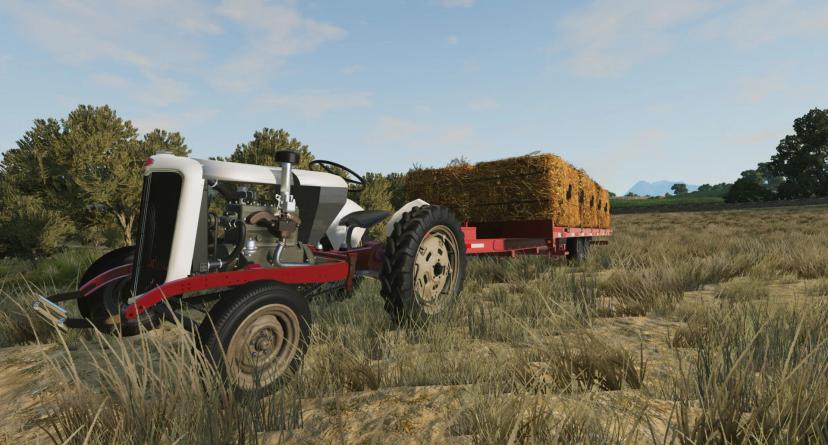 Bruckell Nine-F Farm Tractor mod addon