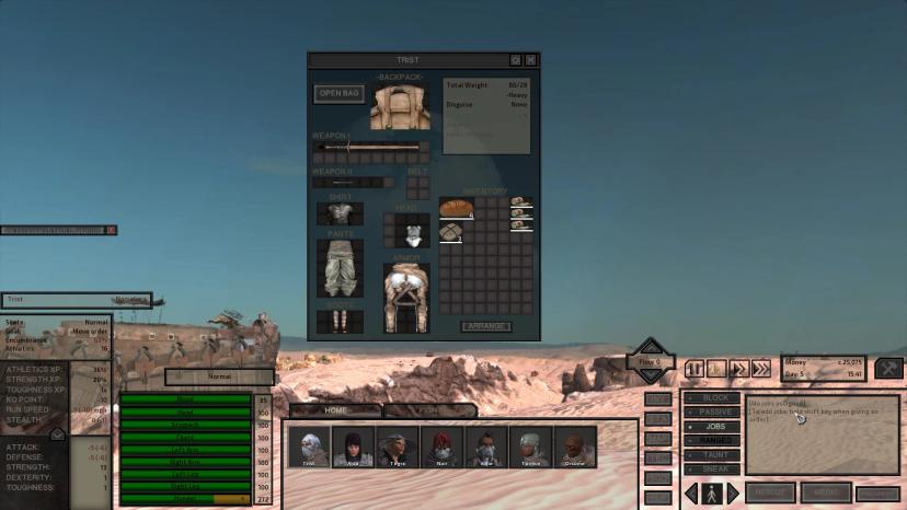 Minimal user interface addon