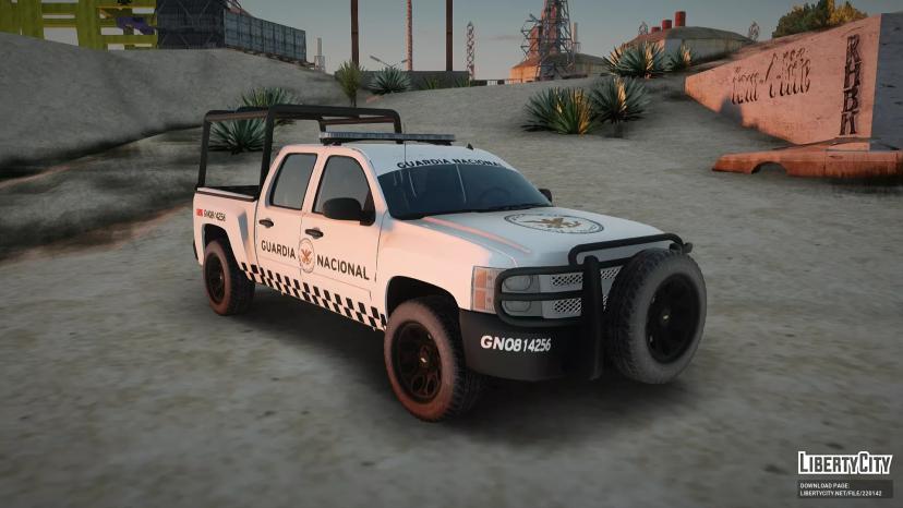 2010 Chevrolet Silverado Double Cab National Guard Roll-Bar Marina Mod addon